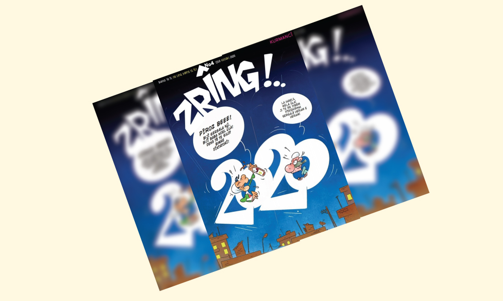 Ziringînî ji bin guhê we were!