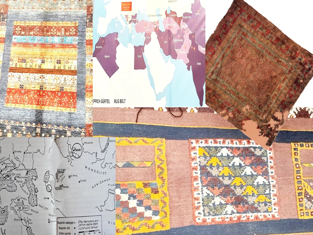 Ji Pazirik heta Bosnayê çîroka xalîçe û diziyekê