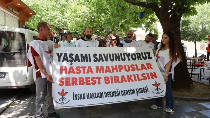 Li Dêrsimê ji bo girtiyên nexweş çalakî hat kirin