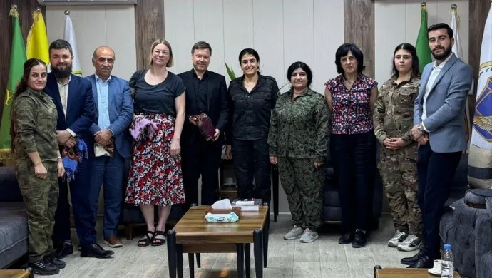 Hevserokê Koma Çep a PEyê serdana fermandarên HSD û YPJê kir