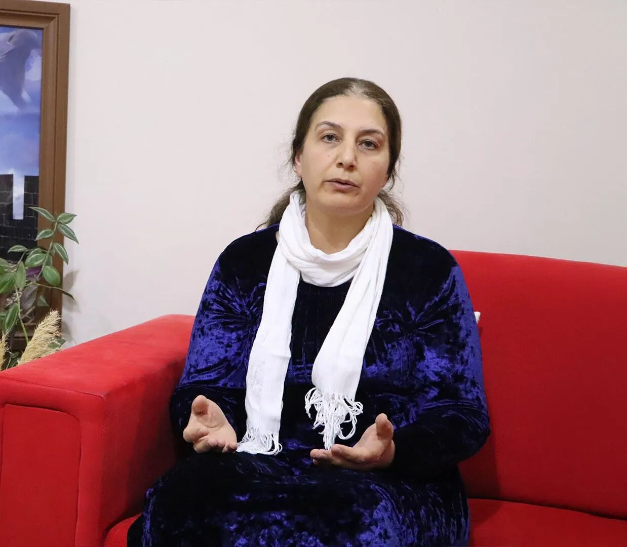 Sabîha Aslan a ku piştî 6 salan çû Îmraliyê: Tenduristiya wan û moralê wan baş bû