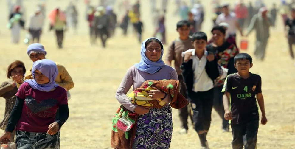 Herî kêm 5 hezar êzidî hatine kuştin