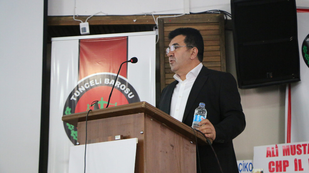 Kenan Çetîn reyna bi Serekê Baroyê Dêrsimî