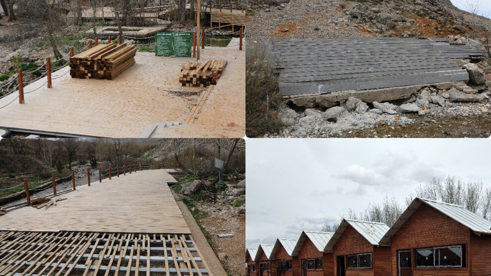 Texrîbatê xoza ra dima rewşa peyêne ya Çimeyanê Munzurî