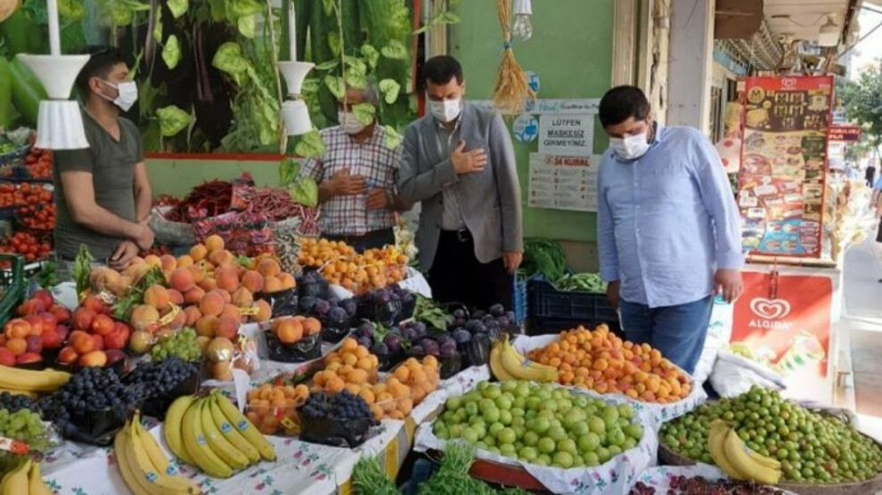 HDPyî esnafê Xarpêtî zîyaret kerdî