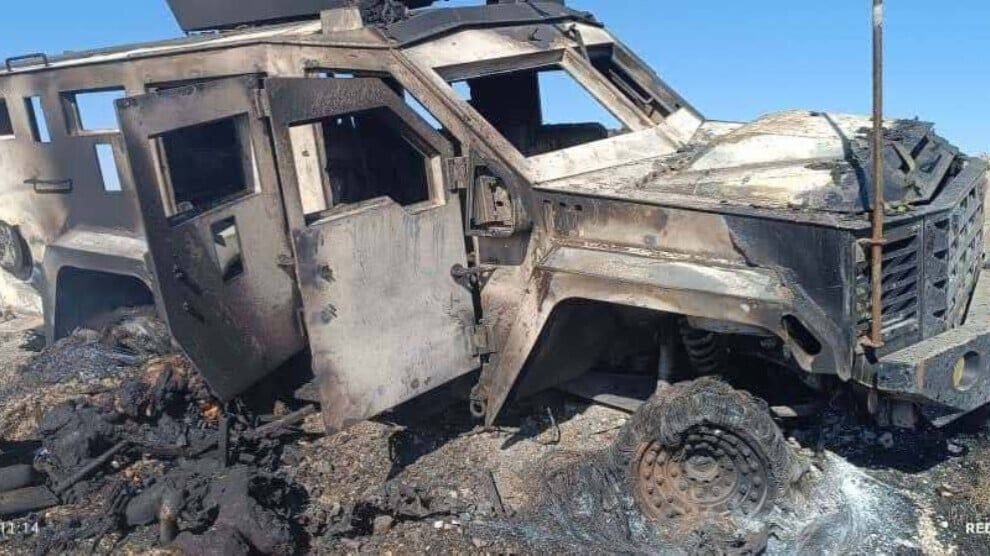 Şervanên YPJê maşîna çeteyan rûxand