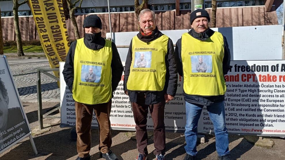 Ji bo Azadiyê 715 hefte ne li Strasbourgê nobetê digirin 