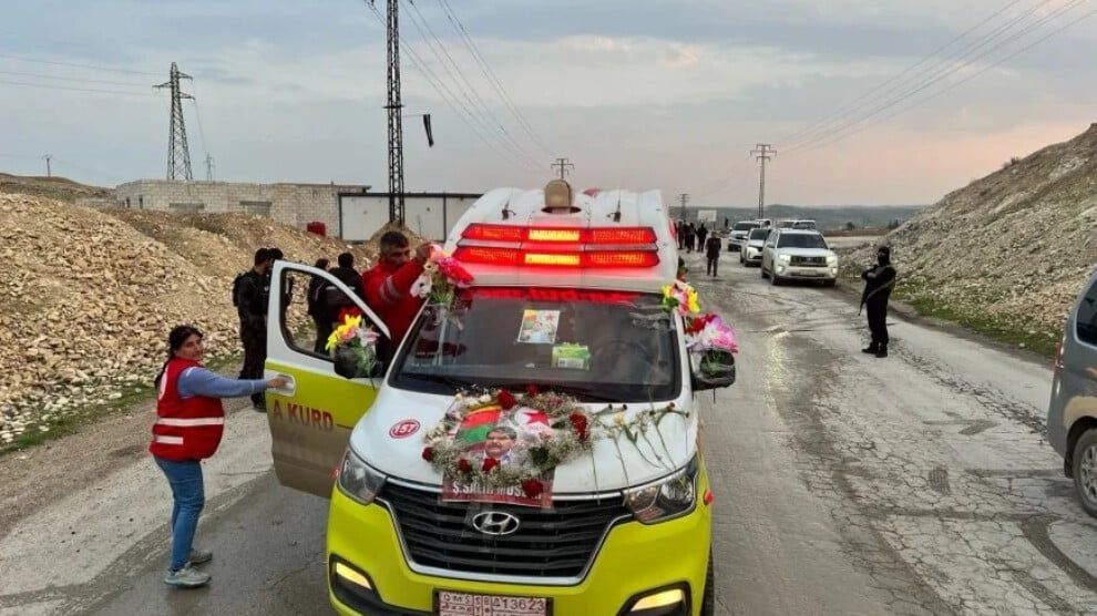 Cenazeyê Salih Muslim gihîşt axa Kobanê