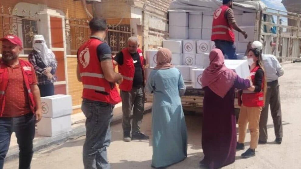 Heyva Sor alîkarî da 11 hezar kesan