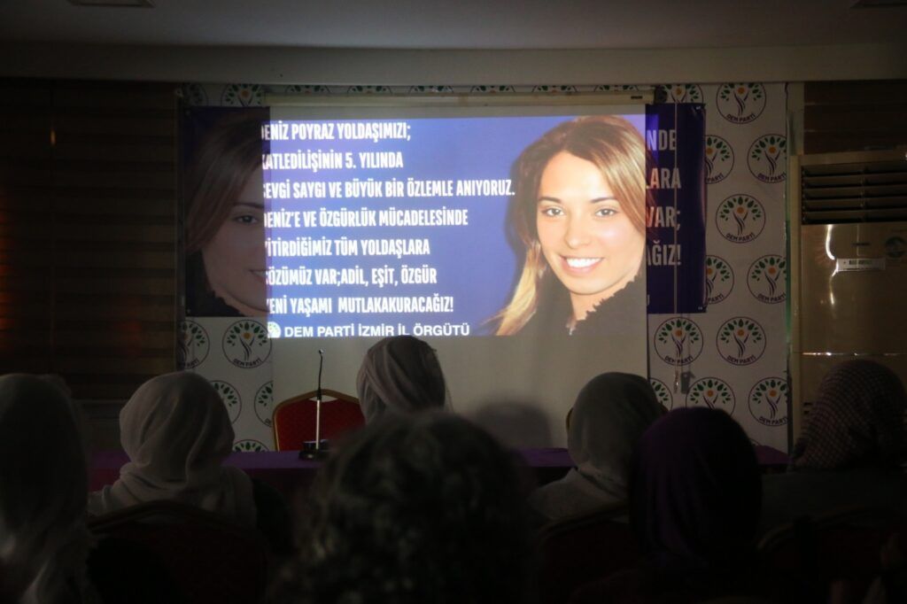 Di kontrola polîsan de Denîz Poyraz kuştin