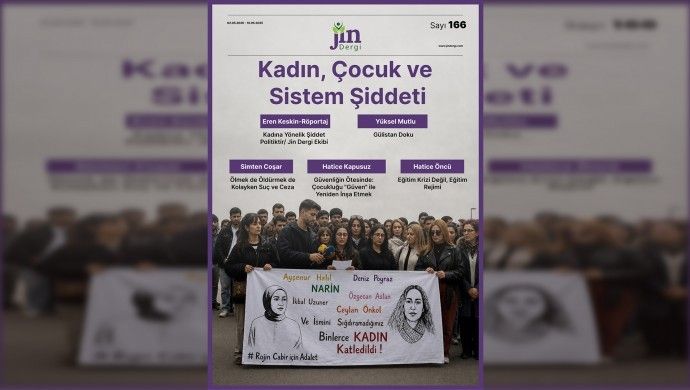 Kovara Jinê bi manşeta ‘Jin û zarok û tundiya sîstematîk’ derket