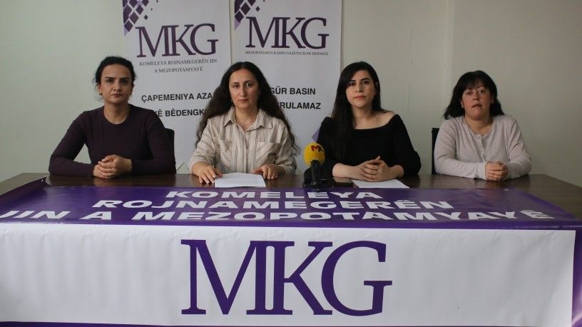 MKG: Rojnamegerên jin ên girtî berdin
