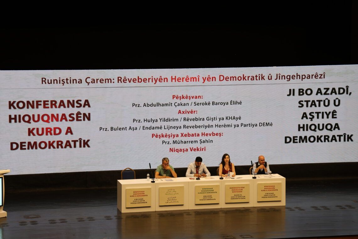 Konferansa Hiqûqnasên Kurd a Demokratîk didome
