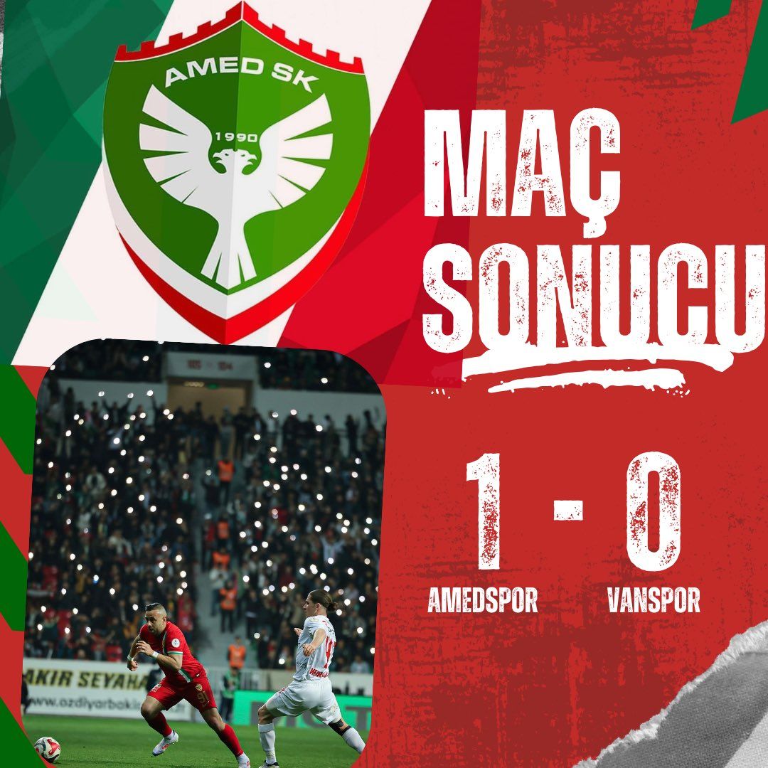 Amedsporê Wanspor 1 û 0 têk bir