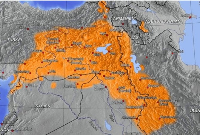 Jeostratejî û jeopolîtîkaya Kurdistanê