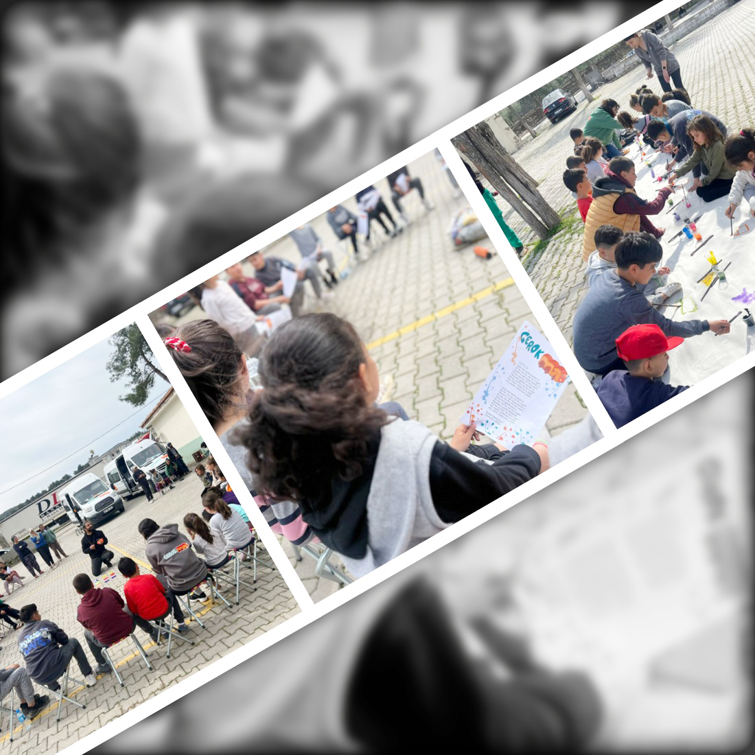 Gerok Ma derûniya zarokên erdhejzede aş dike