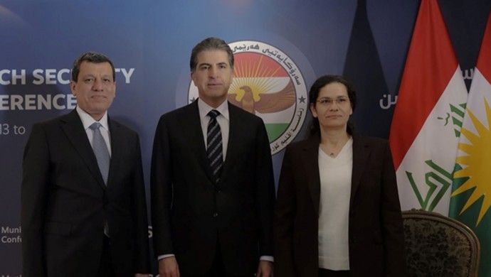 Îlhan Ehmed, Mazlum Ebdî û Nêçîrvan Barzanî, li Munihê hevdîtin pêk anîn