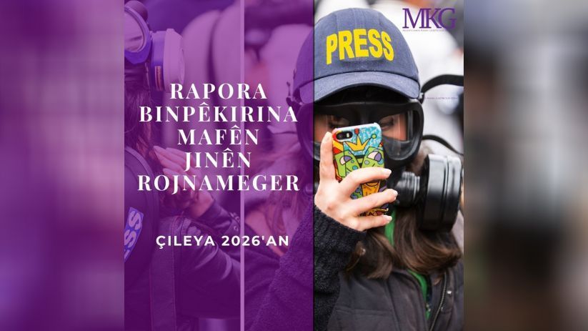 MKGê rapora xwe ya binpêkirina mafên jinên rojnameger eşkere kir