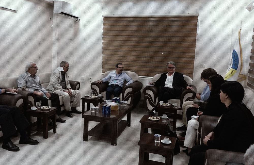 Nûnerên Swêd û Albanyayê çûn serdana Rojava