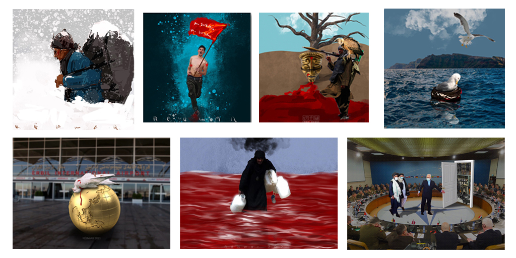 Her wêneyek dibe qêrîn û hewar