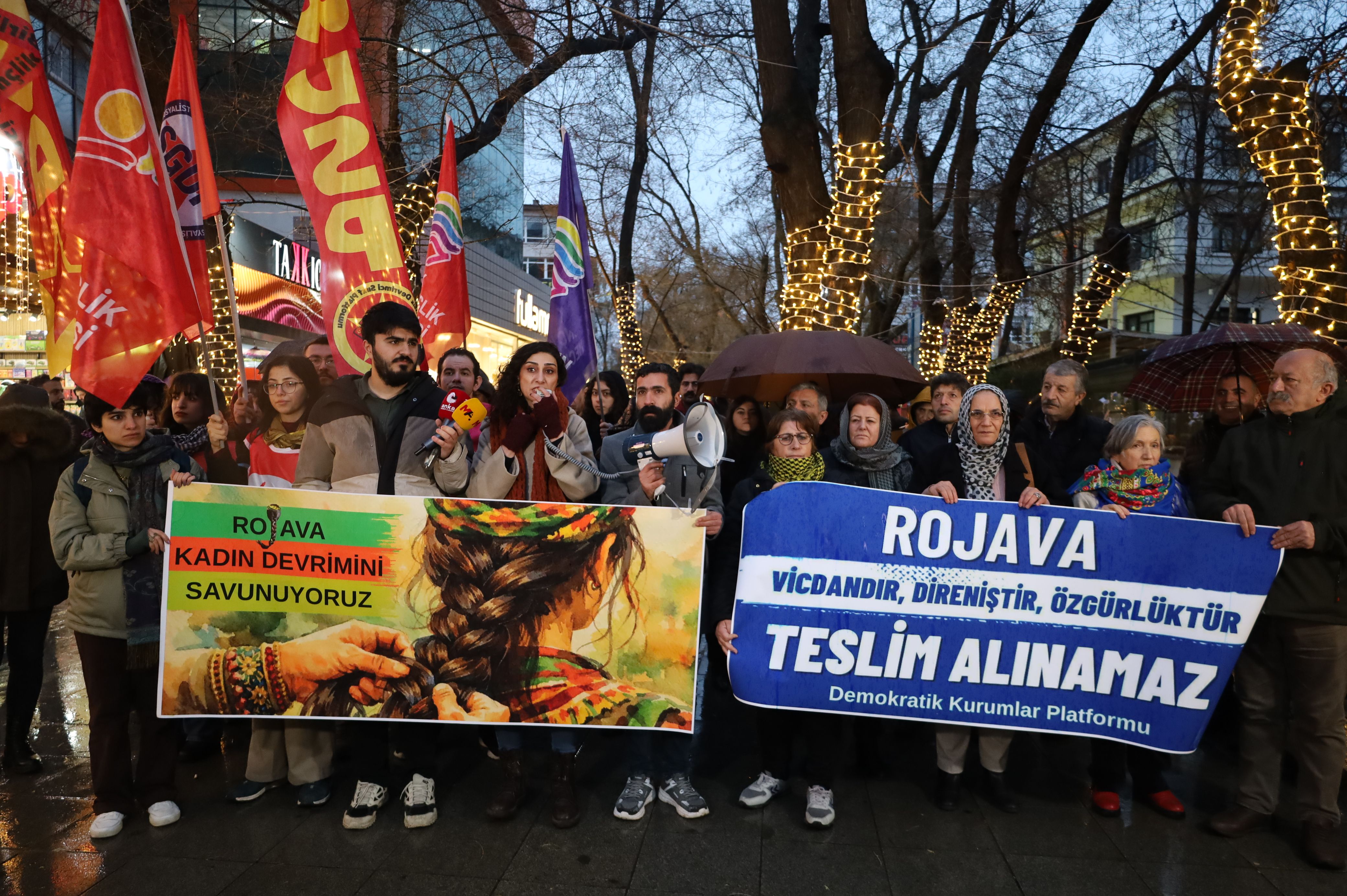 Saziyên demokratîk: Venekirina Deriyê Murşîtpinarê sûc e