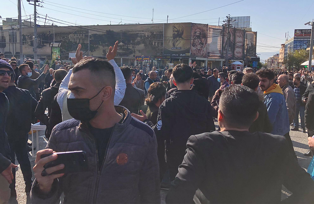 Xwepêşandanên li başûrê Kurdistanê