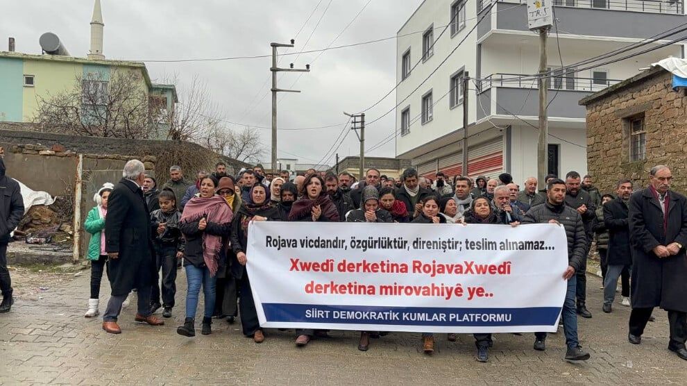 Ciwanîka ji bo Rojava meşiya