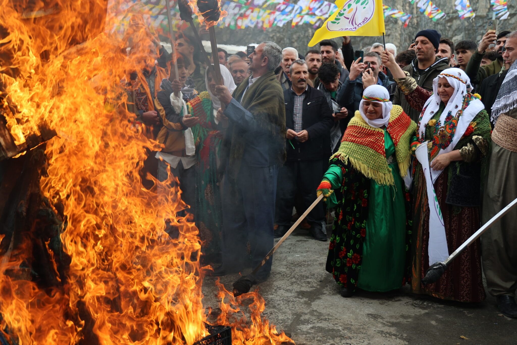 Newroza Colemêrgê bi ruhê yekitiyê hat pîrozkirin