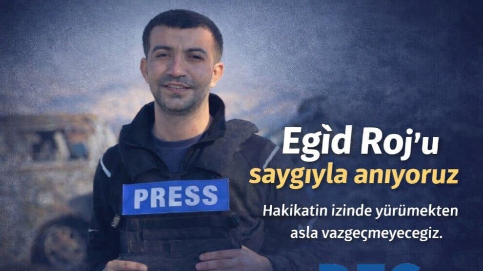 DFGê rojnameger Egîd Roj bi bîr anî