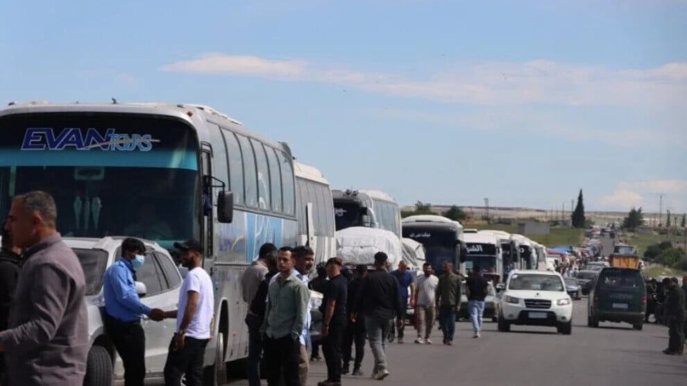 600 keyeyê efrînîjî Kobanê ra agêrayê keyeyanê xo yê Efrînî