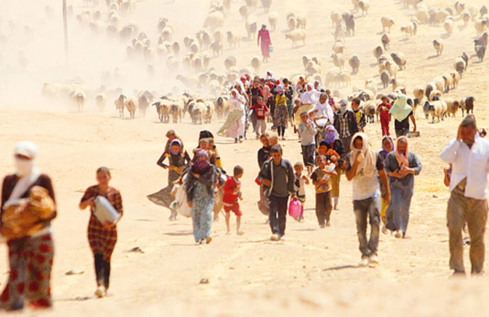 Civaka ji bo azadiya xwe têdikoşe