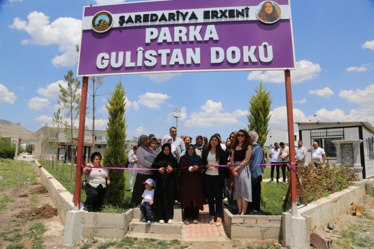 Şaredariya Erxeniyê bi navê Gulîstan Dokûyê parkek vekir