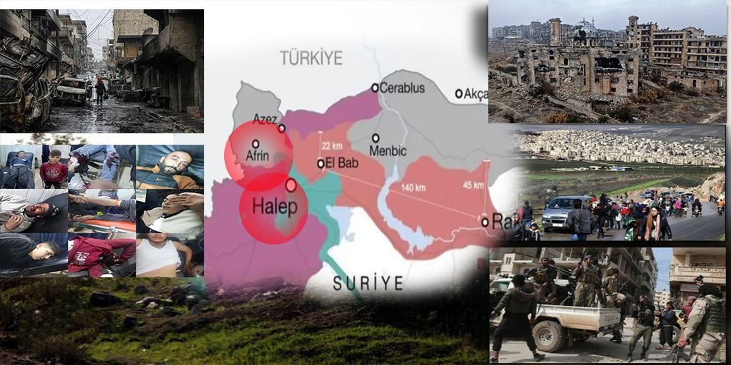 Heleb û Efrîn de rewşa peyêne ya hêrişanê qirkerdişî