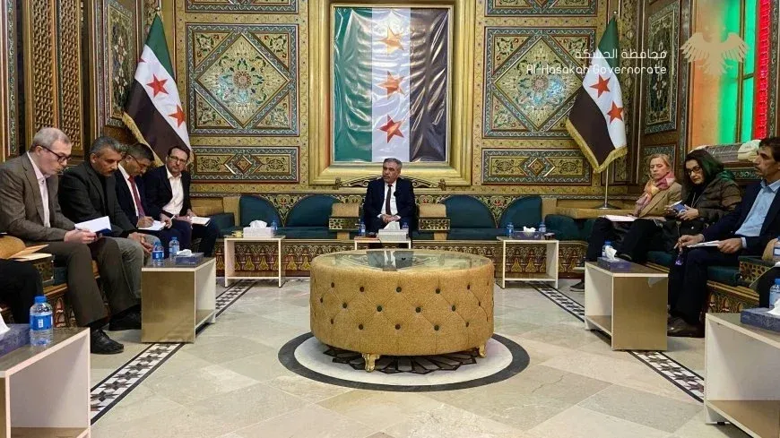 Nûredîn Ehmed bi şandeya NYyê re civiya