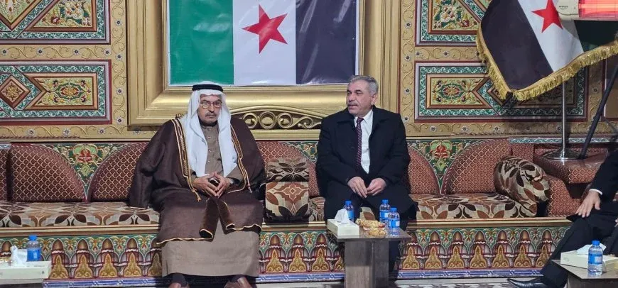 Waliyê Hesekê Nûredîn Ehmed şandeya rûspiyan qebûl kir