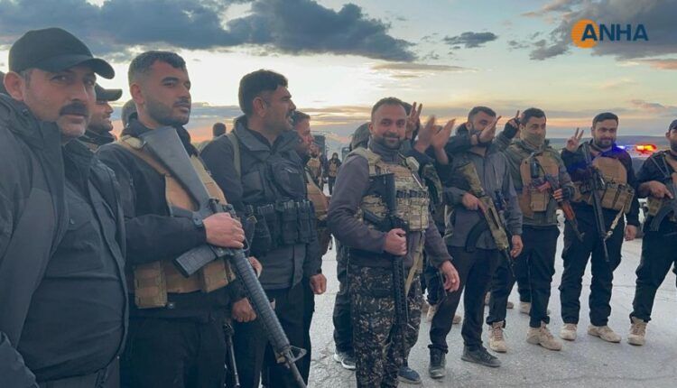 Hêzên asayişê bendên hevbeş li Çelebiyê danîn