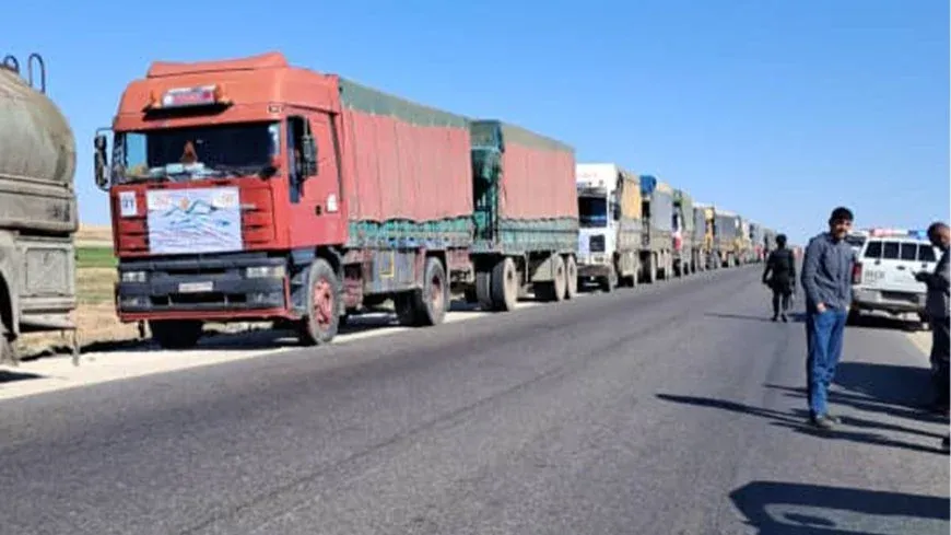 Ligel dorpêçê 17 barhilgirên alîkariyê gihîştin Kobanê