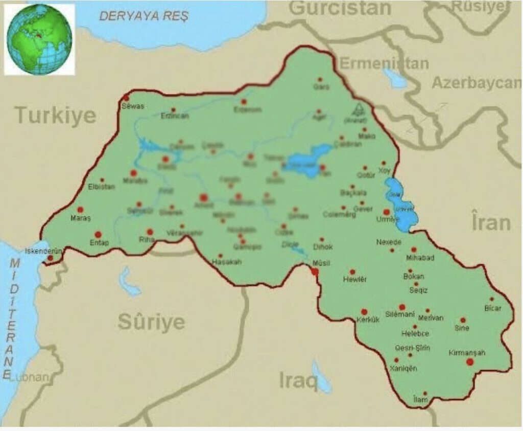 DYA û Îsraîlê êrîşê Îranê kir, Îranê êrişî kurdan kir