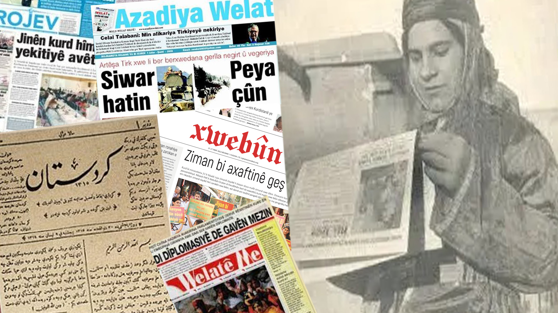 Di dîroka kurdan de rojnamegerî