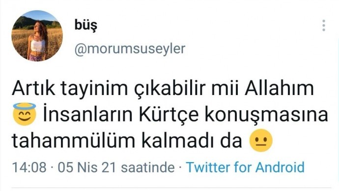 Mamoste tehemulî axaftina kurdî nekir û qeymeqamtiyê jî ew parast