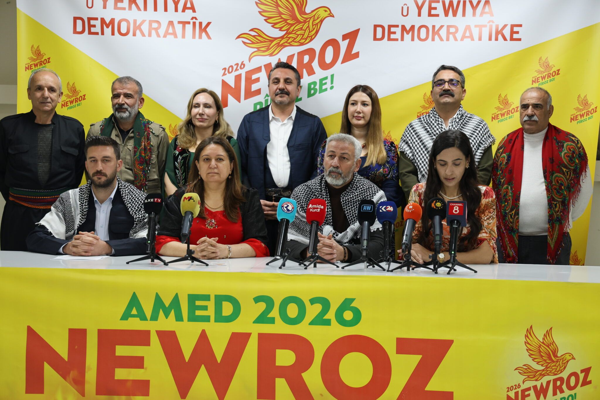 Komîteya Amadekar a Newroza Amedê: Banga govenda yekitiyê kir