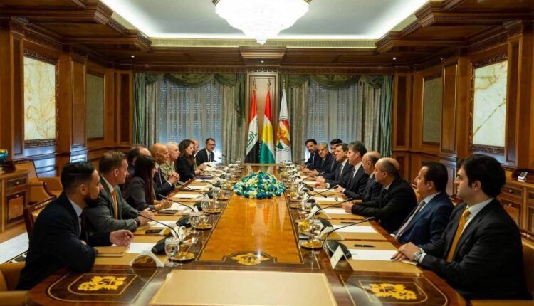Mazlûm Ebdî û Tom Barrack li Hewlêrê rewşa Sûriyê nirxandin