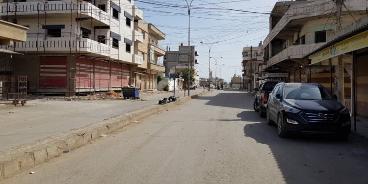 Li Qamişlo agirbest hat binpêkirin û pevçûn derket