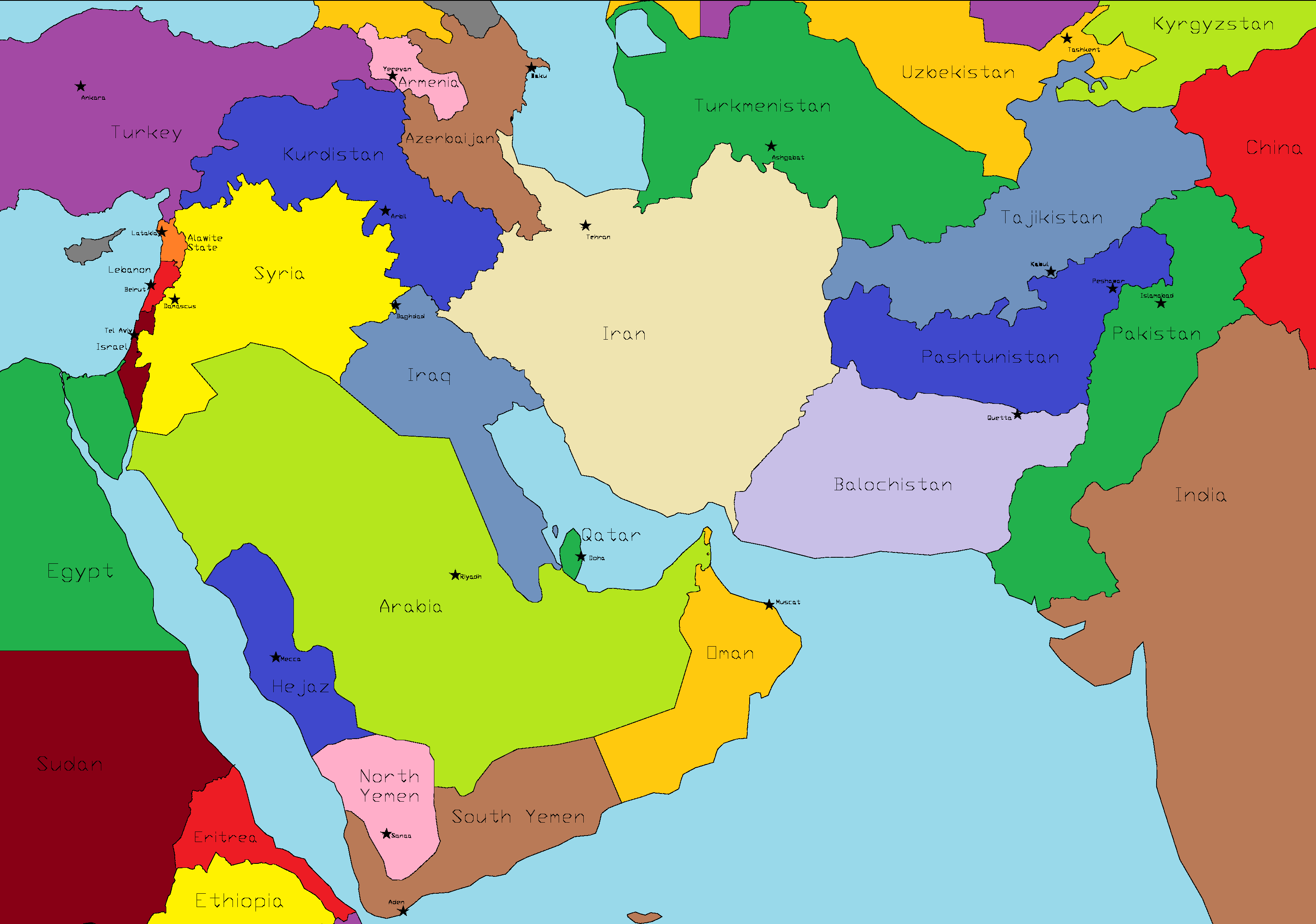 Amerîka û hevsengiyên nû yên li Rojhilata Navîn