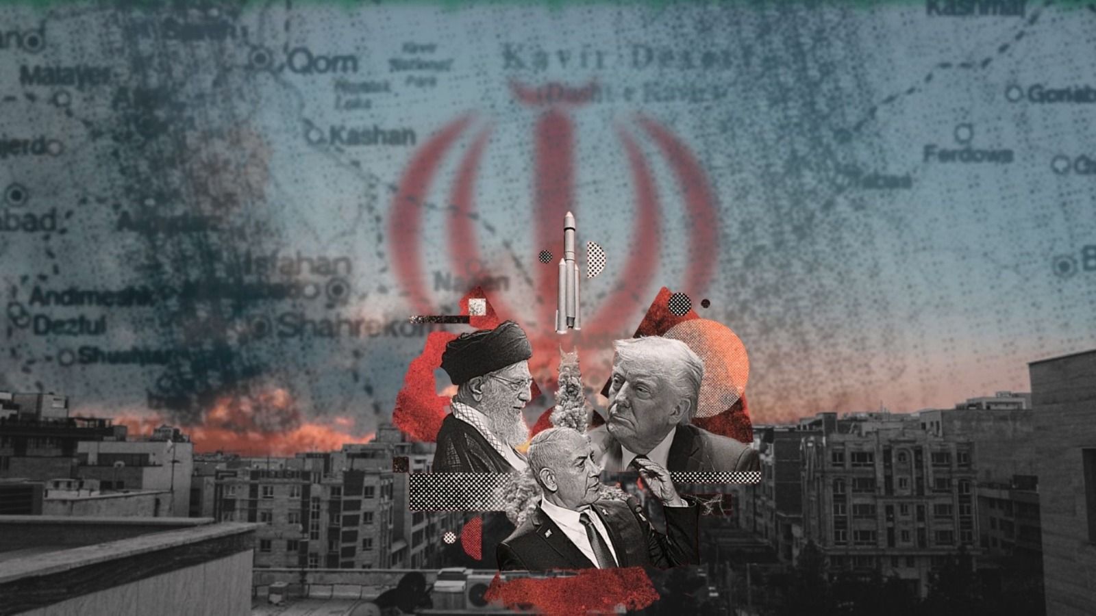 Şerê DYA-Îsraîl û Îranî dewam keno; bîlançoya mergan giran bena