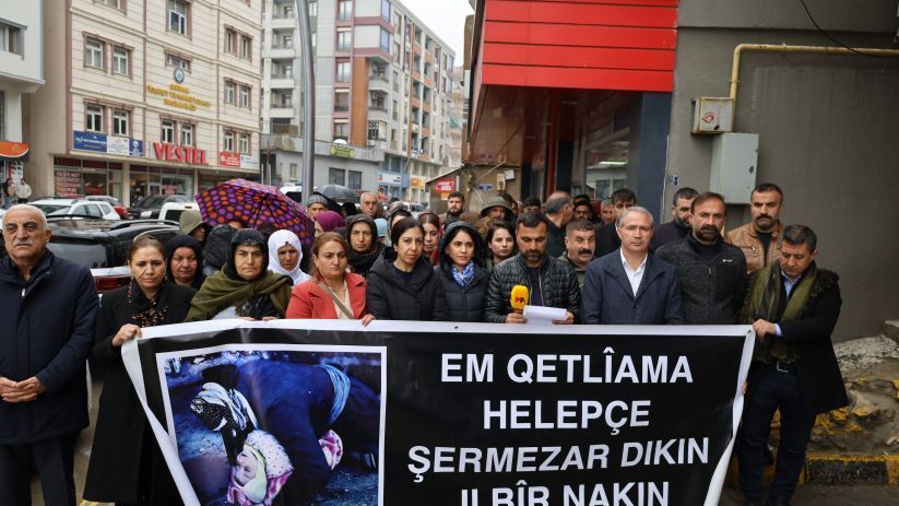 Li Wan û Şirnexê ji bo Komkujiya Helebçeyê çalakî hatin lidarxistin