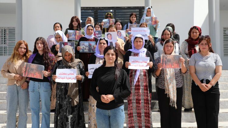 19 jinên ku li Mûsilê hatibûn şewitandin hatin bîr anîn