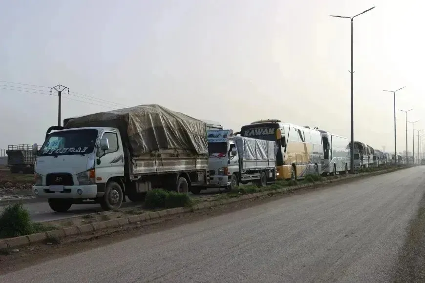 Koma koçberan Efrînê gihiştin warê xwe