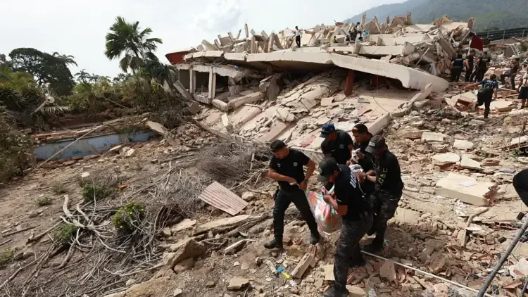 Li Venezuelayê bîlançoya erdhejê giran dibe