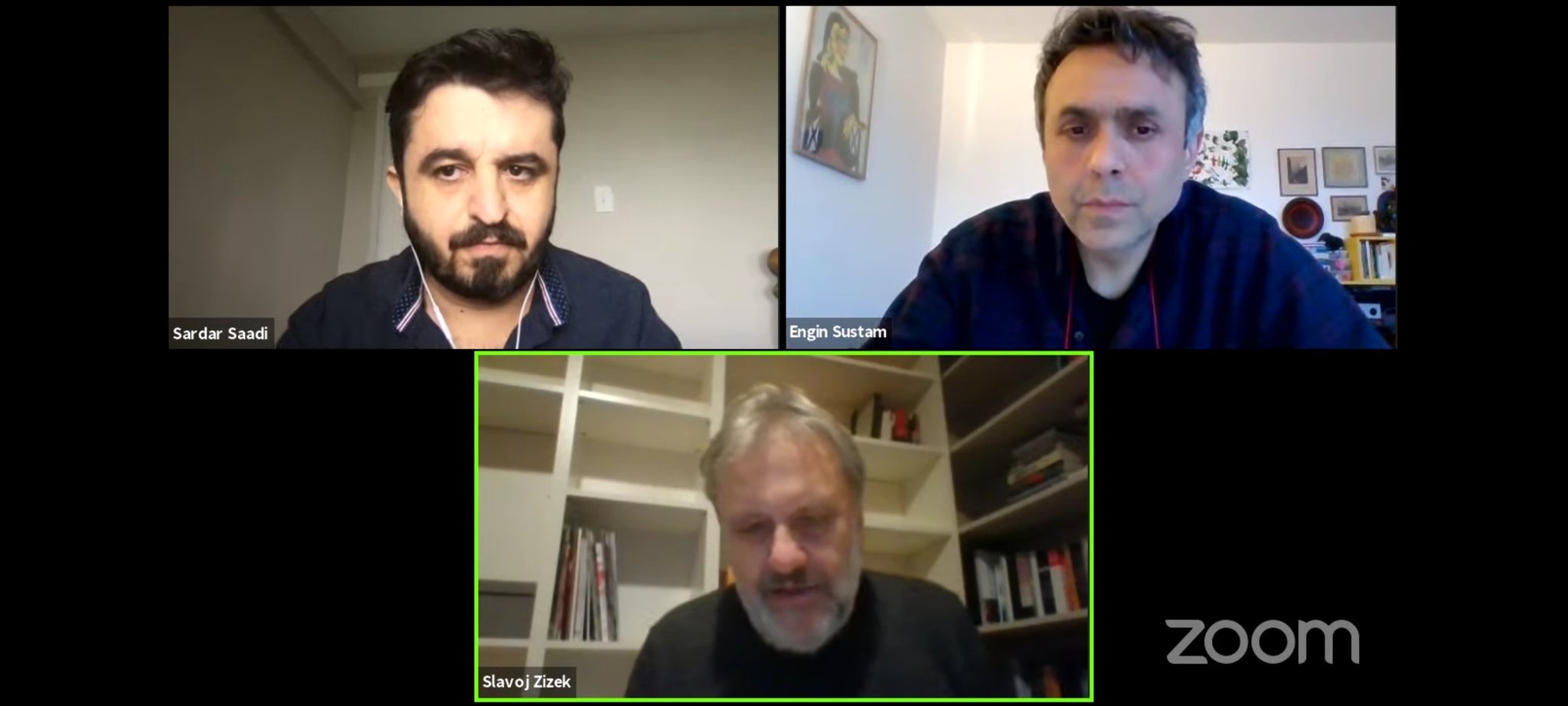 Zîzek: Em ê jinûveavakirina demokrasiyê ji we kurdan hîn bibin